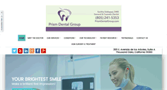 Desktop Screenshot of prismdentalgroup.com